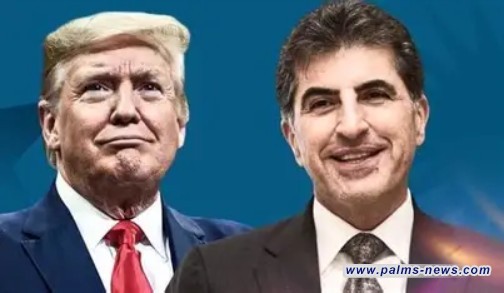 نيجيرفان بارزاني يتلقى رسالة من ترامب